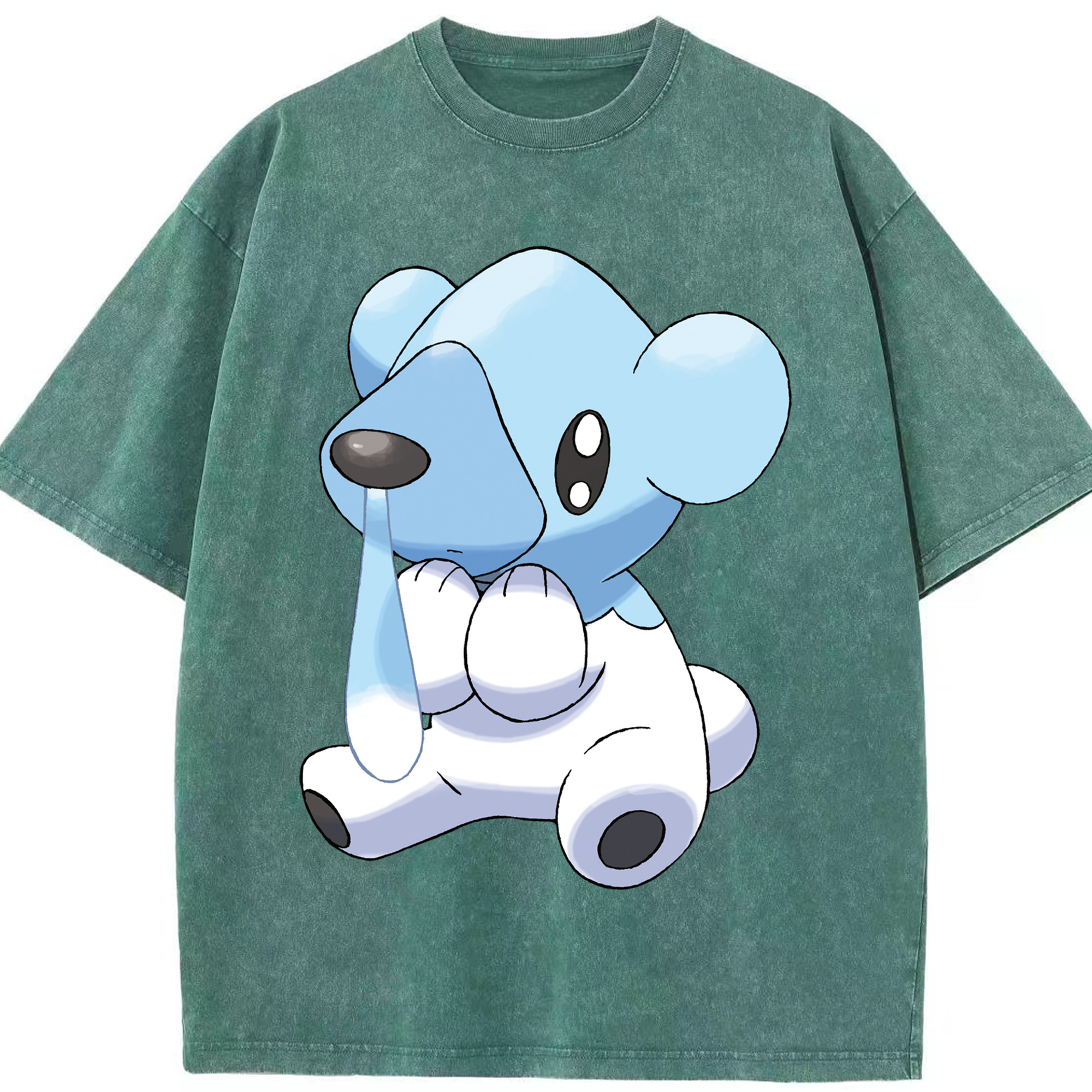 （画像用） ポケットモンスター Pokémon 綿100% ヴィンテージ風 半袖Tシャツ（フロントプリント）